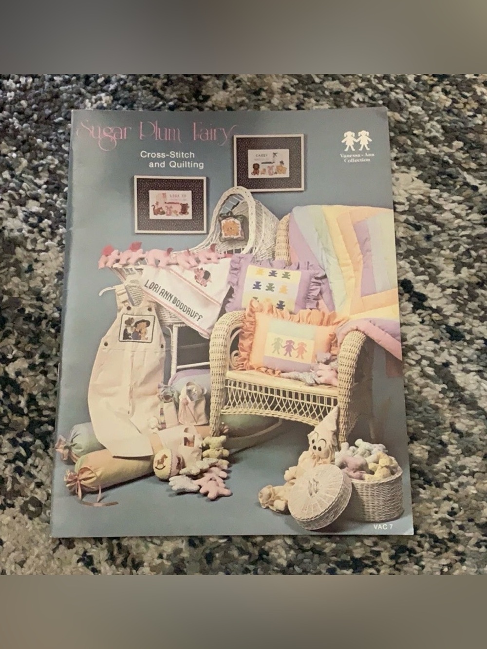 Vanessa Ann Sugar Plum Fairy Cross Stitch And Quilting Booklet